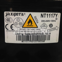 Компрессор R600, Джаксипера NT1117Y, (Вт при -23.3°) 198W HMK12AA 296569 Компрессор R600, Джаксипера NT1117Y, (Вт при -23.3°) 198W HMK12AA 296569