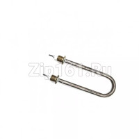 ТЭН для нагрева воды 2кВт дуга L195 нержавейка расстояние между клеммами 70мм