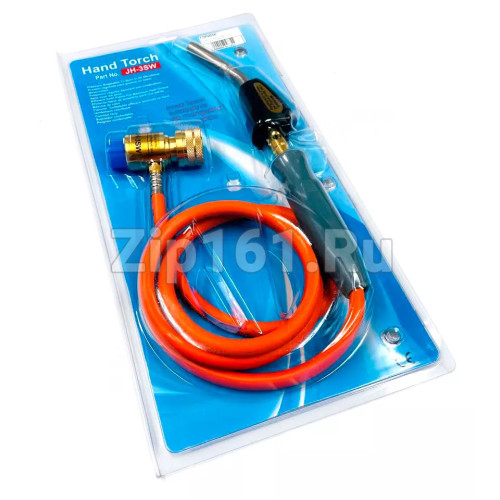 Газовая горелка для пайки HT-3SW пьезо-поджиг, со шлангом