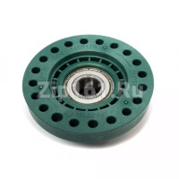 Суппорт в сборе 6203 подшипник (сторона шкива резьба против часов.) Electrolux Zanussi - 4071430971 - SKL  cod099