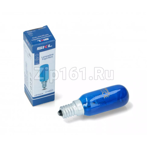 Лампа синяя для холодильника E14 25W 00612235 Лампа синяя для холодильника E14 25W 00612235