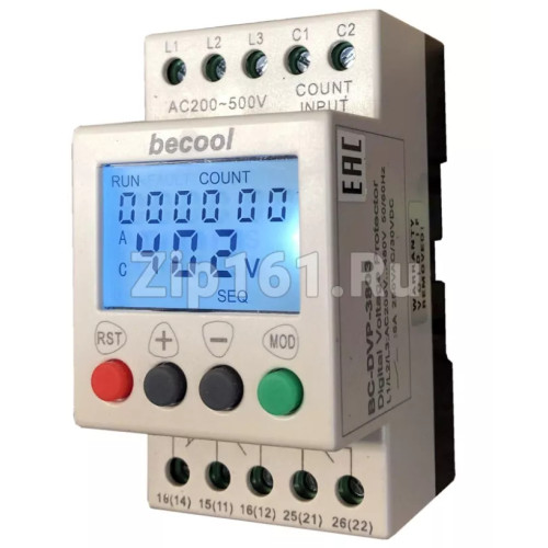 Реле контроля напряжения Becool BC-DVP-3803 Реле контроля напряжения Becool BC-DVP-3803