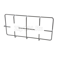 Решетка на 2 конфорки, для газовых варочных поверхностей  00744452