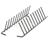 Складная "гребенка" в корзину для посуды, 2 шт  12004140