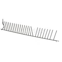 Складная гребенка для посуды, нижняя задняя, серая  00668360