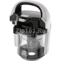 Контейнер для сбора пыли в комплекте с фильтром, объемом 1.5л, черный/белый  11029266