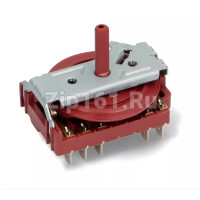 Переключатель духовки 6 позиций шток 23мм плиты Teka 3140109 Gottak 7605110