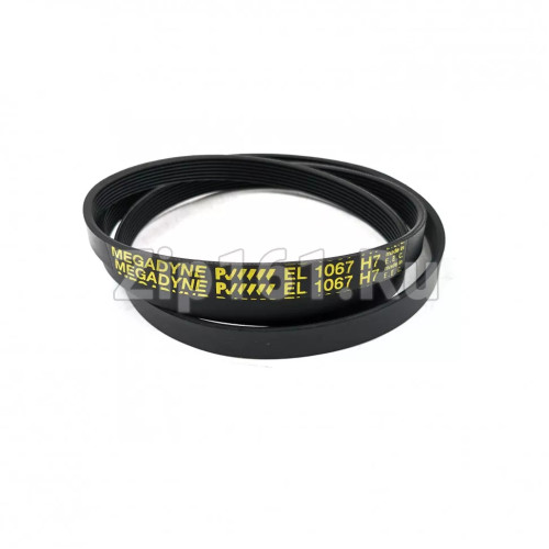 Ремень 1067H7 EL Megadyne стиральной машины Ariston Indesit C00055310