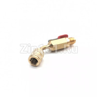 Вентиль-адаптер DSZH BC-452 штуцер 5/16 - гайка 1/4, угол 45