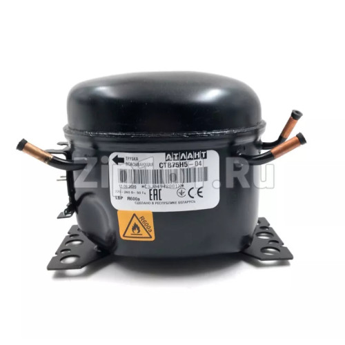 Компрессор Атлант СТВ75Н5-04 R600 125Вт в индивидуальной упаковке  СКН-110