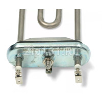 Тэн 2000W изгиб у основания GORENJE G617831, прям.L=250, diam-6.3mm зам. 530405 394067