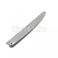 Накладка двери нижняя (низкий борт, выпуклая) серебристая со втулками холодильника Атлант, Минск 331603306007