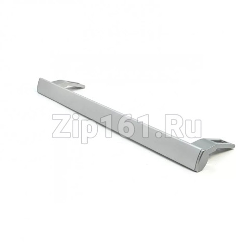 Ручка двери морозильника (серебристая, под 4 самореза) 43см Атлант 730365801202