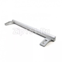 Ручка двери морозильника (серебристая, под 4 самореза) 43см Атлант 730365801202