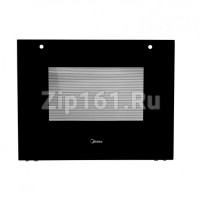 Стекло двери внешнее в сборе духового шкафа Midea 12971100A68671
