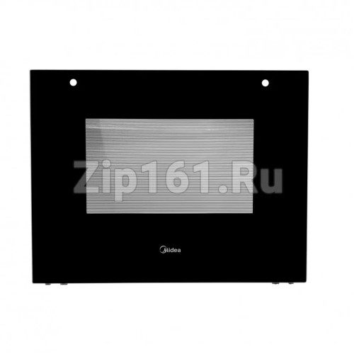 Стекло двери внешнее в сборе духового шкафа Midea 12971100A68671