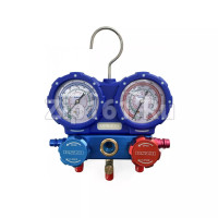 Манометрический коллектор в кейсе R134a 1.5м стекло DSZH WK-P6001S QC19H/19L