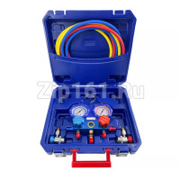 Манометрический коллектор в кейсе R134a 1.5м стекло DSZH WK-P6001S QC19H/19L