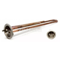 Тэн для водонагревателя RF 1300W, МЕДЬ, тип верт. (ТЕРМЕКС - 066057) Thermowatt, D-64мм, H-320мм