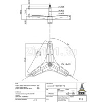 Крестовина барабана стиральной машины , 4434ER1001B-4434ER1003G
