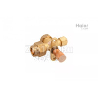 Заправочный вентиль 1/2 сервисный кран сплит системы Haier A0010705989B
