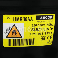 Компрессор HMK80AA (Вт при -23.3°) 136 Вт, R600 Австрия в индивидуальной упаковке Indesit C00378317 W17400393402 Компрессор HMK80AA (Вт при -23.3°) 136 Вт, R600 Австрия в индивидуальной упаковке Indesit C00378317 W17400393402