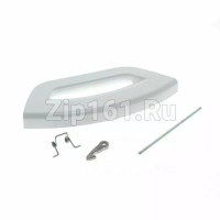 Ручка люка Indesit, серия Glob, белая C00285747 Ручка люка Indesit, серия Glob, белая C00285747