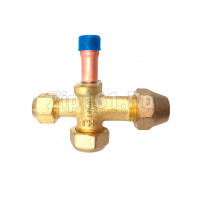 Заправочный кран 3/8 кондиционера Haier 0150710811 Заправочный кран 3/8 кондиционера Haier 0150710811