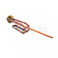 ТЭН Unival для водонагревателя (RCA, 2000W, D48, M6, L260) изогнутый Италия