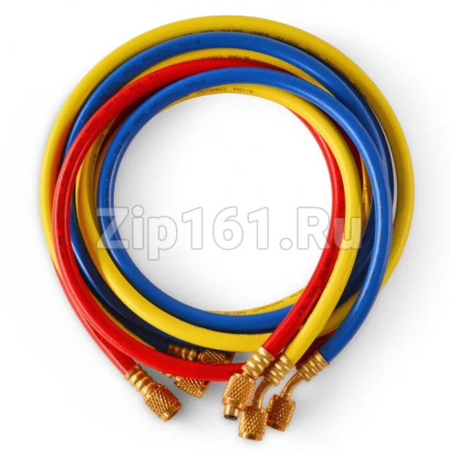Набор шлангов 3шт 180см 500PSI (R12, R22, R502) DSZH CT-372RYB Набор шлангов 3шт 180см 500PSI (R12, R22, R502) DSZH CT-372RYB
