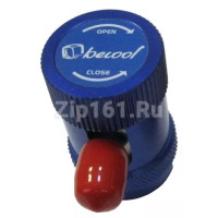 Быстросъёмная муфта Becool НД с вентилем А/С 1/4 SAE 90° BC-QL
