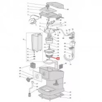 Сеточка бойлера для кофеварки Delonghi 42,3 мм 6032107100