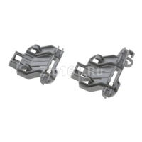 Держатели для складной гребенки нижней корзины для посудомоечных машин, серые  00625000