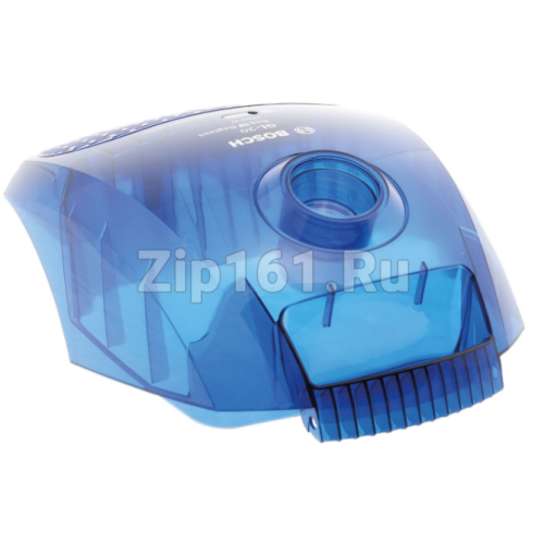 Крышка отсека для пылесборника, голубая/прозрачная  11010246
