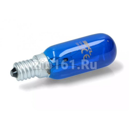 Лампа синяя для холодильника T25L E14 40W SKL Лампа синяя для холодильника T25L E14 40W SKL