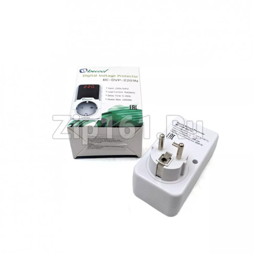 Однофазное цифровое реле контроля напряжения BC-DVP-2201N