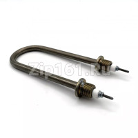 ТЭН для нагрева воды 1,5кВт дуга L180 нержавейка расстояние между клеммами 70мм