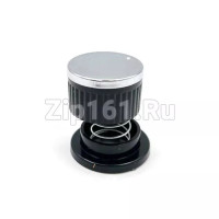 Ручки плиты с пружинкой Черные с хром.накладкой универсальные