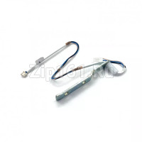 Петля верхняя в сборе со шлейфом (левая) холодильника Атлант 768561217902