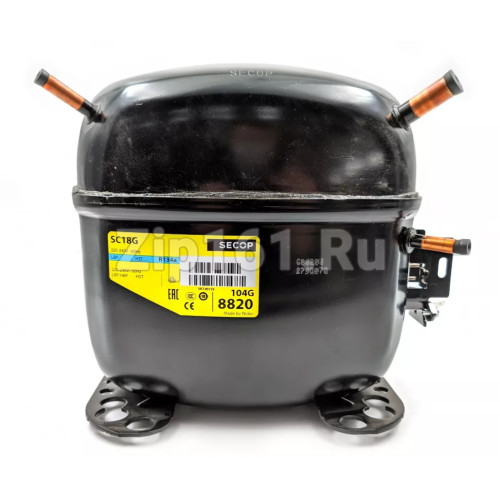 Компрессор Secop SC18G (R-134) (W при -23.3° 392Вт) (W при +7.2° 1645Вт) универсальный