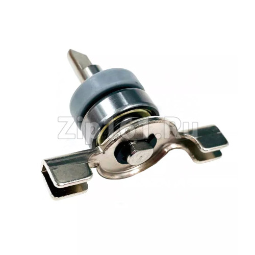 Шток ножа х/печи  в сборе с подшипником 608ZZ и сальником 8x22x7 для ведер 15 и 20 литра