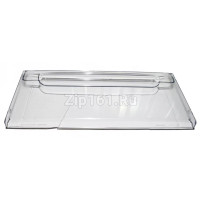 Панель ящика прозрачная 195x430мм холодильника Атлант 774142101100