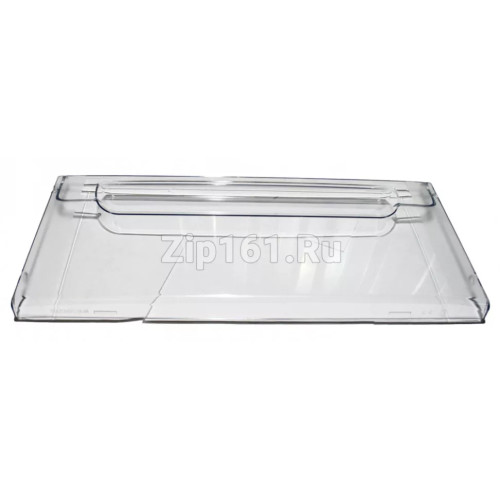 Панель ящика прозрачная 195x430мм холодильника Атлант 774142101100