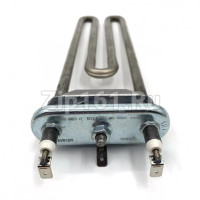 Тэн 2050W прямой с отверстием под датчик + заглушка L=240 Whirlpool 481225928697