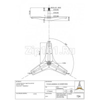 Крестовина барабана для стиральной машины  4434ER1005A