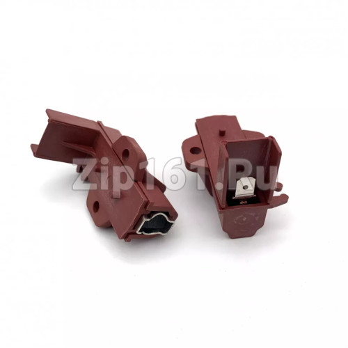 Щетки угольные в корпусе рыжие, Indesit 196539 (пара)