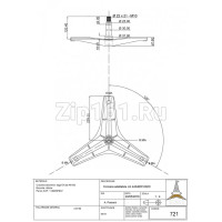 Крестовина барабана для стиральной машины  4434ER1002D