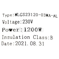 Мотор пылесоса моющий 1200W H210мм D144мм 11ME50C Мотор пылесоса моющий 1200W H210мм D144мм 11ME50C