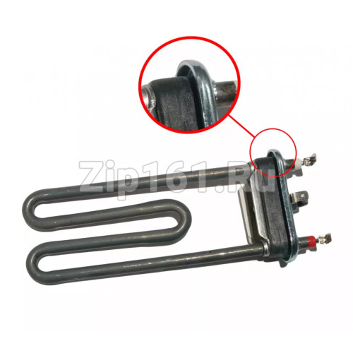 Тэн 1900W прямой без отверстия под датчик L=175  Indesit C00275765