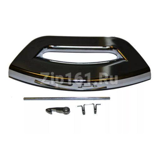 Ручка люка в сборе (Зеркальная) для стиральных машин INDESIT C00287769